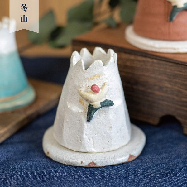 JP Japan | Mino Ware | Exquisite pottery aromatherapy mini vessel (set)