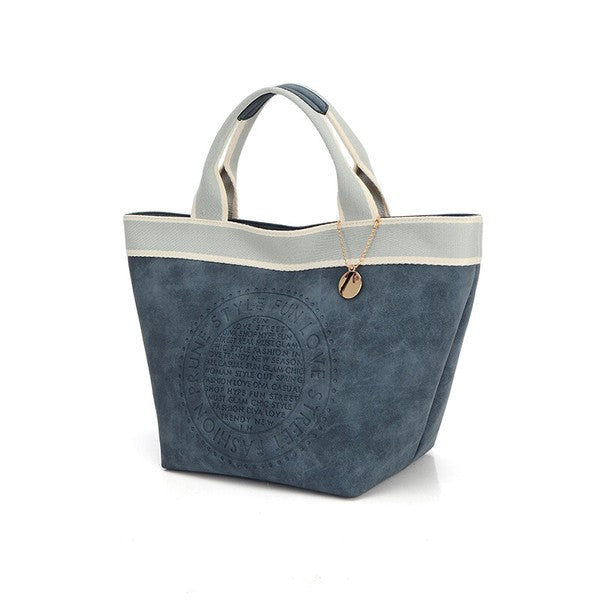 JP Japan | Striped Web | Logo Leather Bag