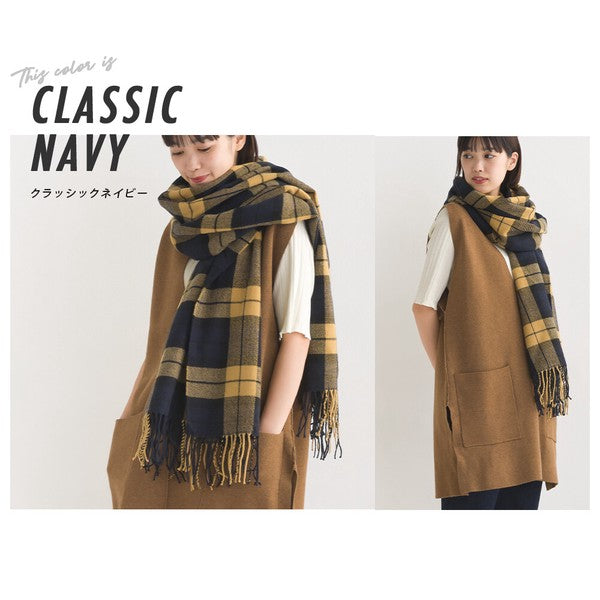 JP Japan | OMNES | British color neck scarf