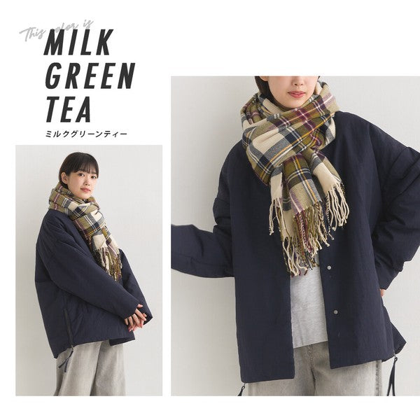 JP Japan | OMNES | British color neck scarf
