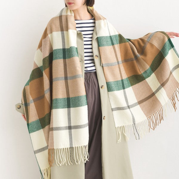 JP Japan | OMNES | British color neck scarf