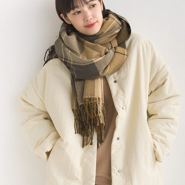 JP Japan | OMNES | British color neck scarf