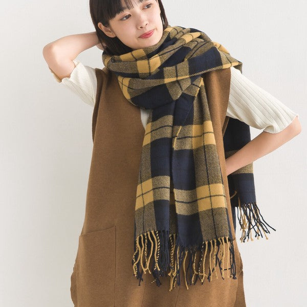 JP Japan | OMNES | British color neck scarf