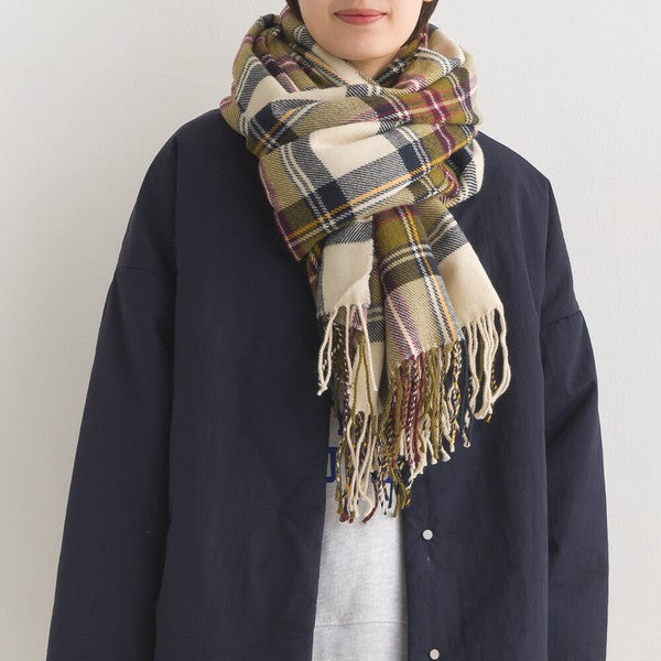 JP Japan | OMNES | British color neck scarf