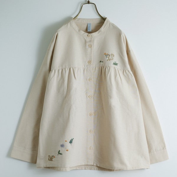 JP Japan | Embroidered Squirrel Shirt