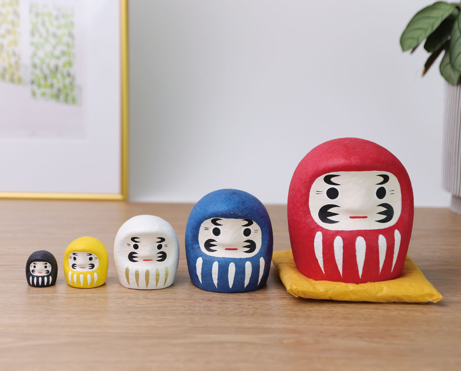 JP Japan | Daruma Tumbler | Five Color Gift Box