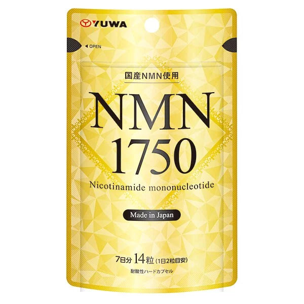 YUWA - NMN 1750 Vitamin Capsules 14 capsules (7 days)