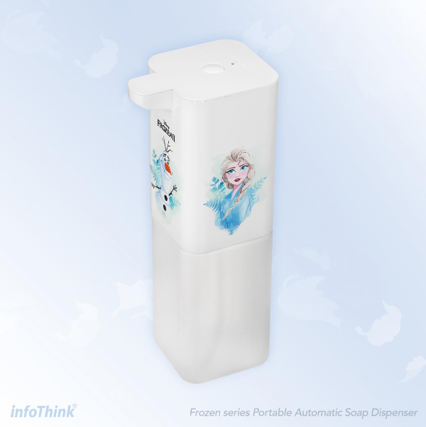 InfoThink|Disney Frozen| Inductive Bubble Phone Washer