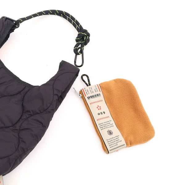JP Japan | COOCO logo tape | quilted tote bag