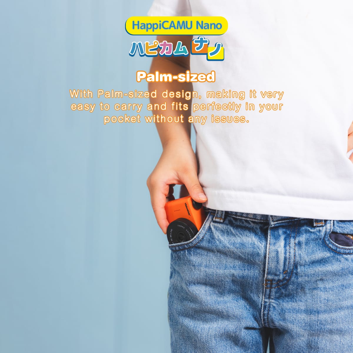 HappiCAMU Nano mini digital camera for kids