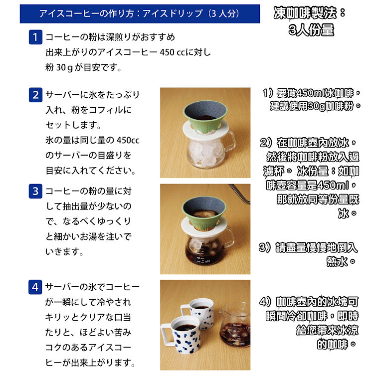 JP Japan | COFIL FUJI Mount Fuji coffee filter cup | Ceramic filter