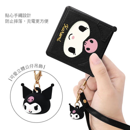 Kuromi | Hello Kitty | Leather digital display PD fast charging power bank for healing debut